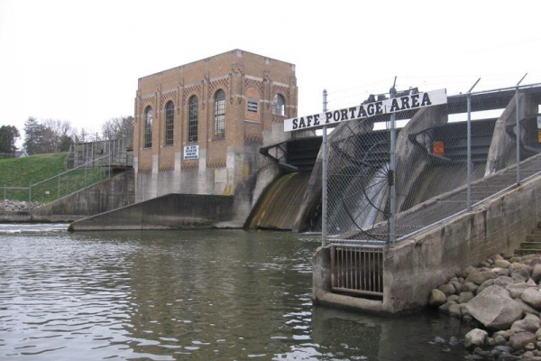 Cascade Powerhouse, Dam, and Fishway